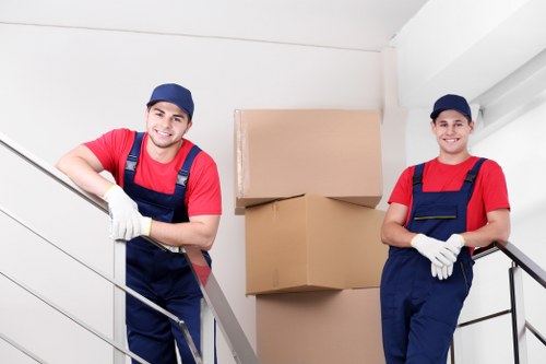 Customer complaint being formally noted at the start of a removals issue review